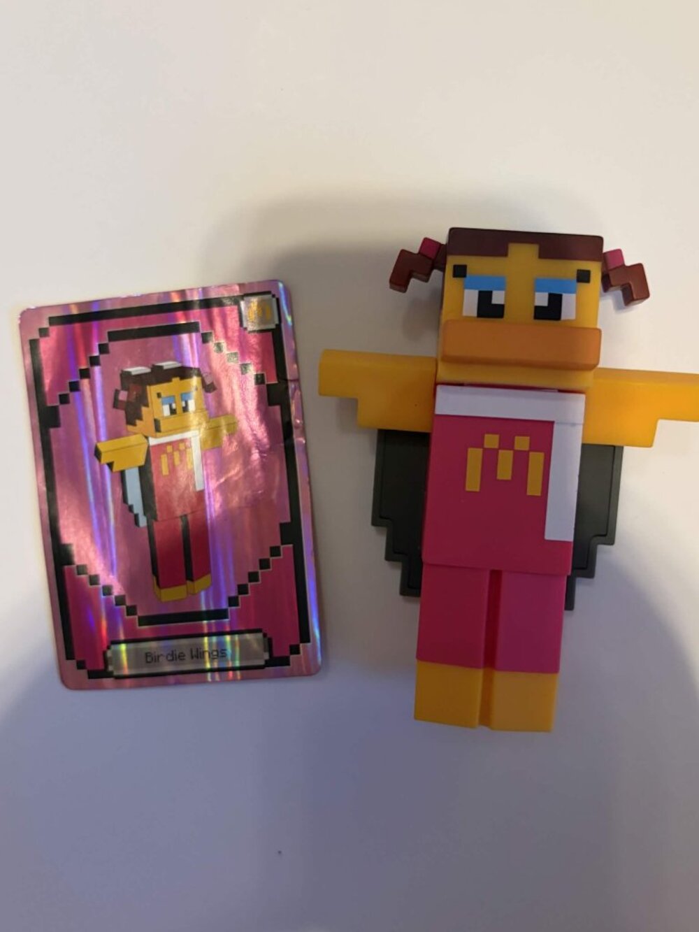 McDonalds Happy Meal Minecraft Birdie with Wings Toy